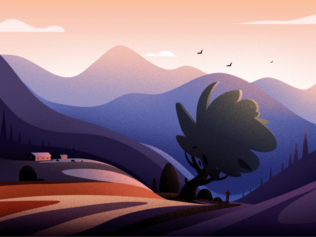 febin raj nature illustrations