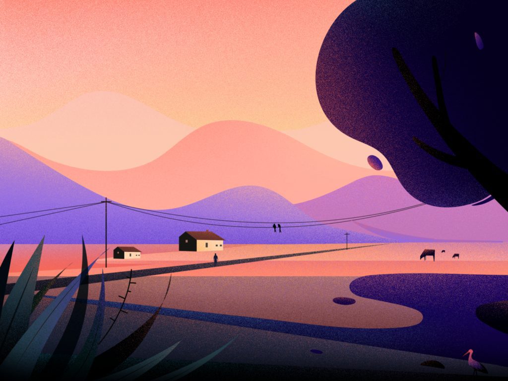 febin raj nature illustrations