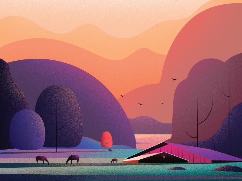 febin raj nature illustrations