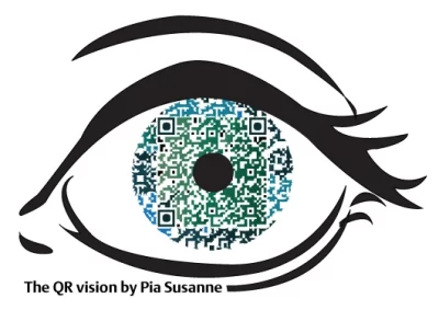 inspiring qr code example