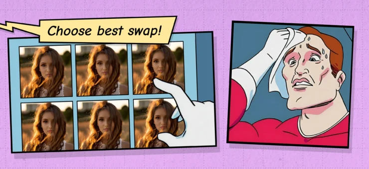 Losing face: The battle of AI face swappers