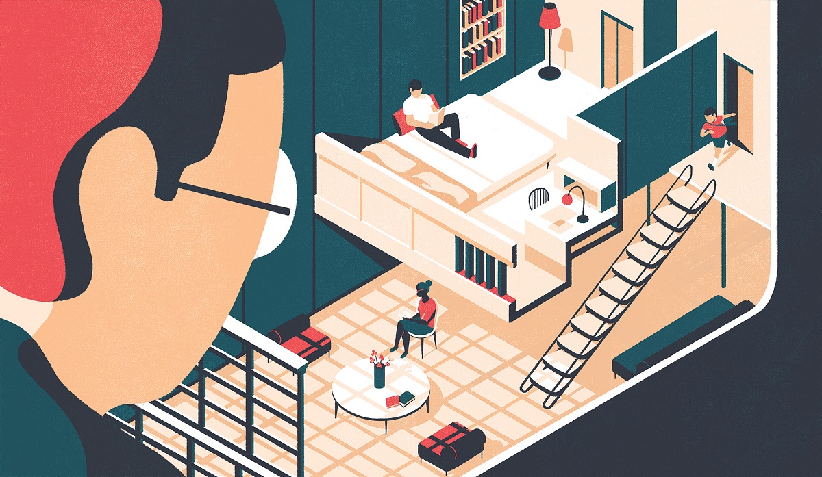 digital illustration tom haugomat